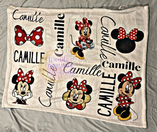 Custom baby blanket