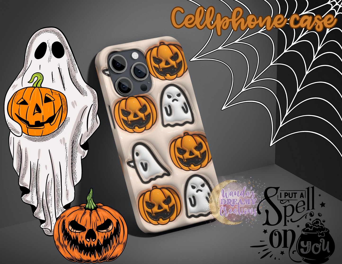 Ghost & Pumkin Case