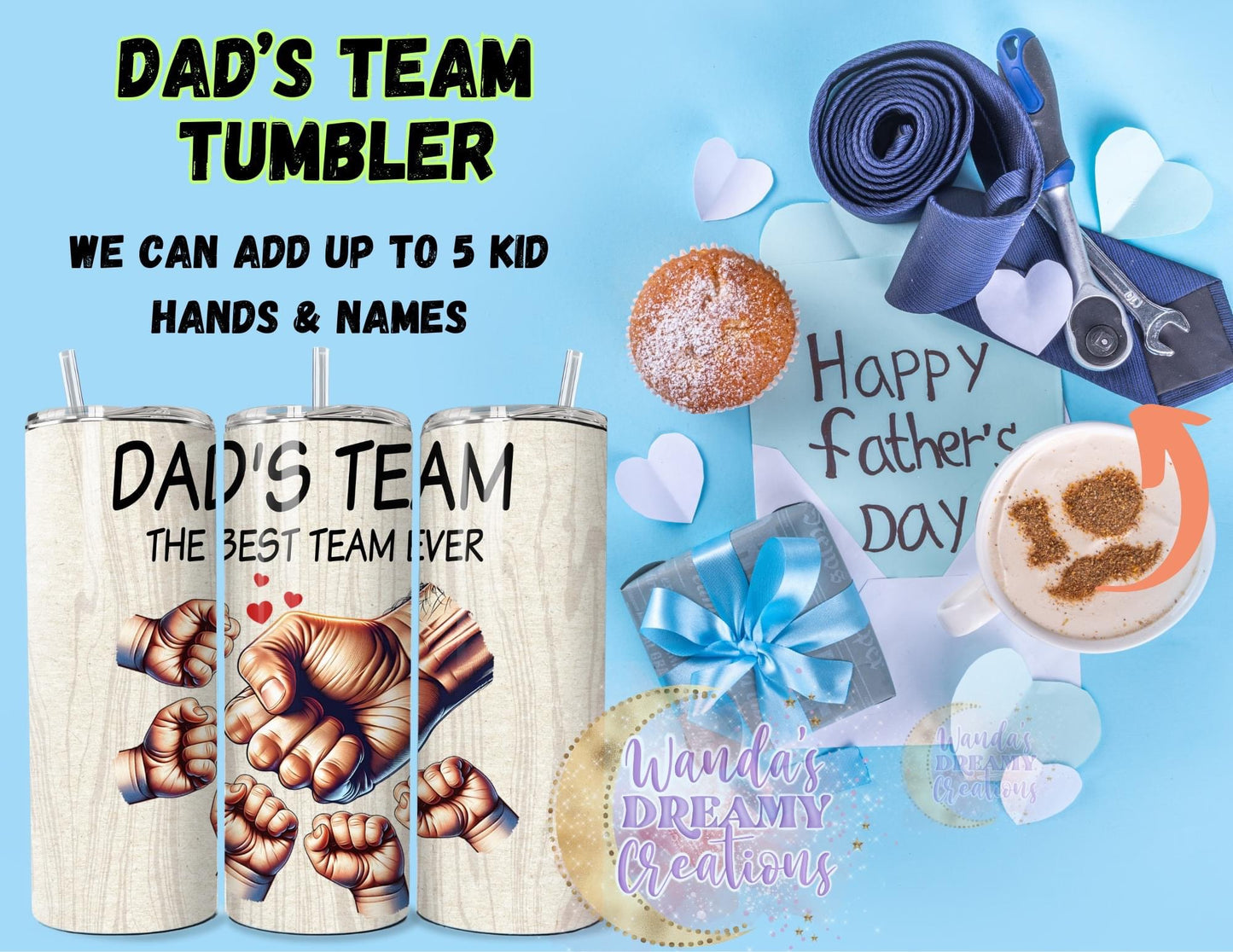 Dad’s Team tumbler