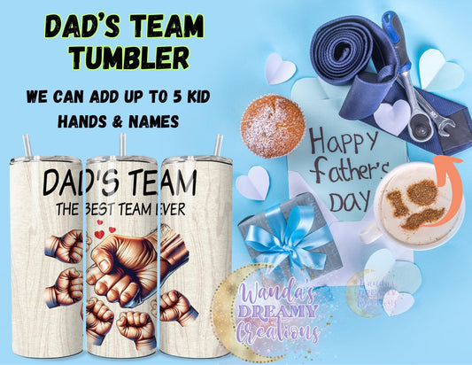 Dad’s Team tumbler