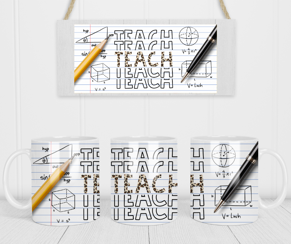 Cheetah Teach Mug