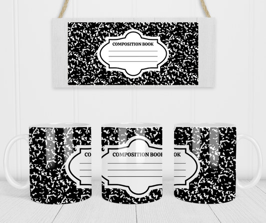 Compostion Book Mug
