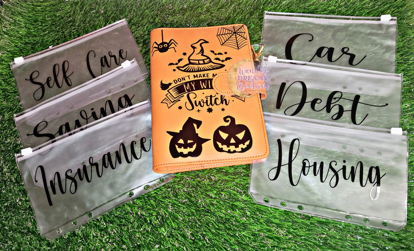 Halloween Themed Budget Book