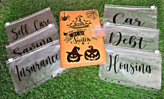 Halloween Themed Budget Book