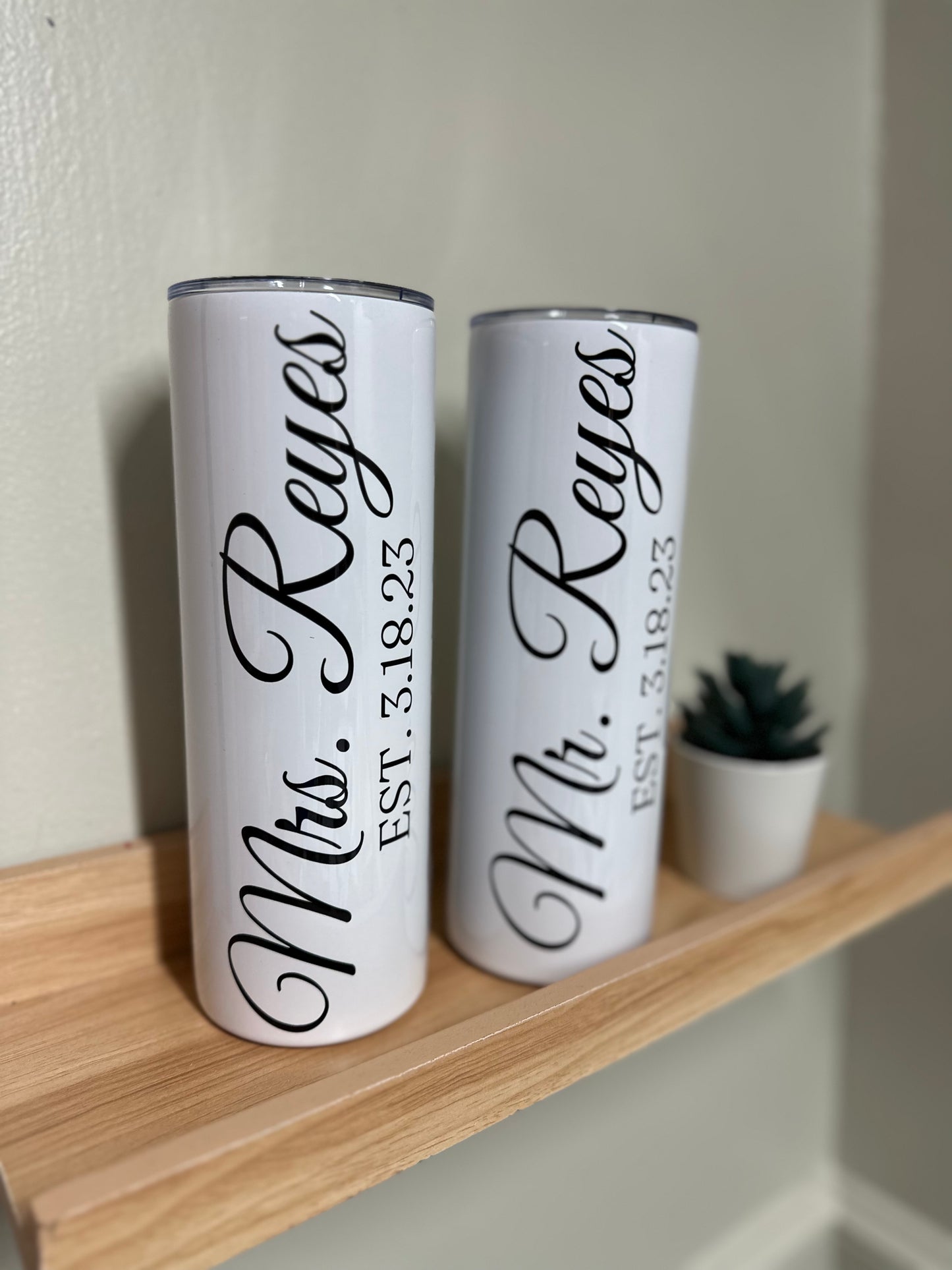Mr. & Mrs. Tumblers
