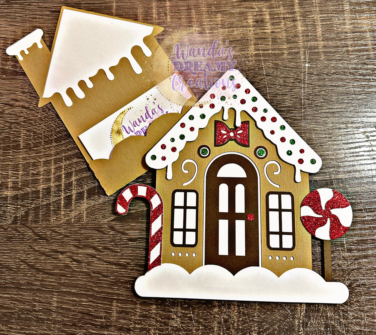 Gingerbread Gift Card Holder