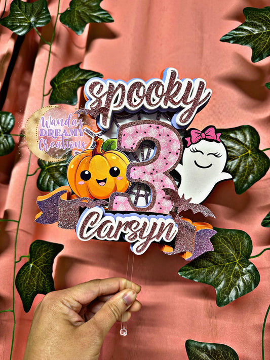 Spooky Cake Topper