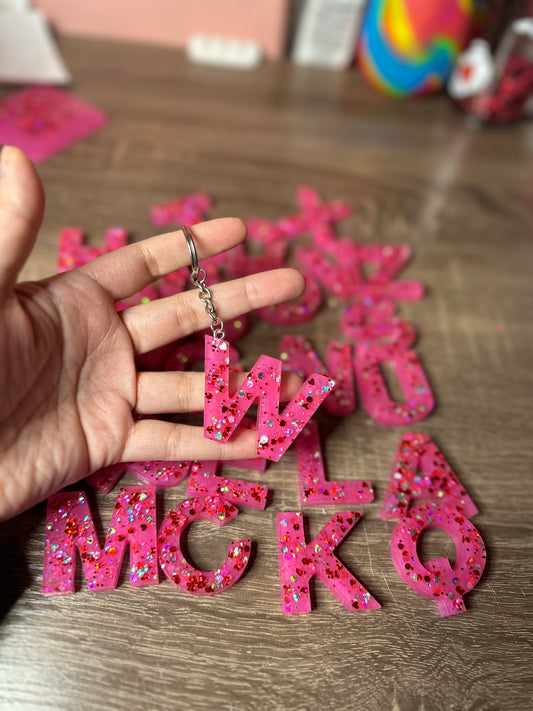 Pretty in pink keychains
